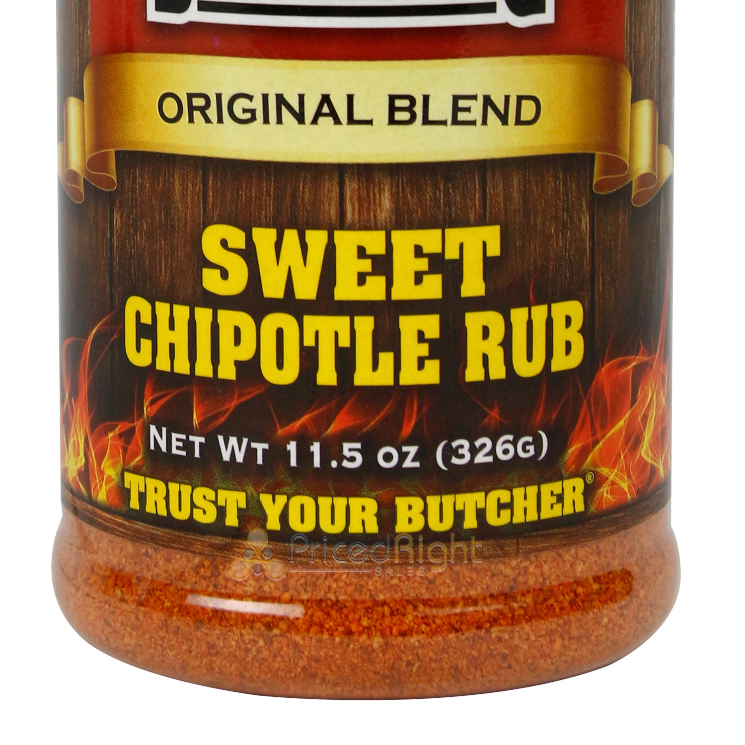 Butcher BBQ Sweet Chipotle Dry Rub Seasoning Original Blend Gluten Free 11.5 Oz