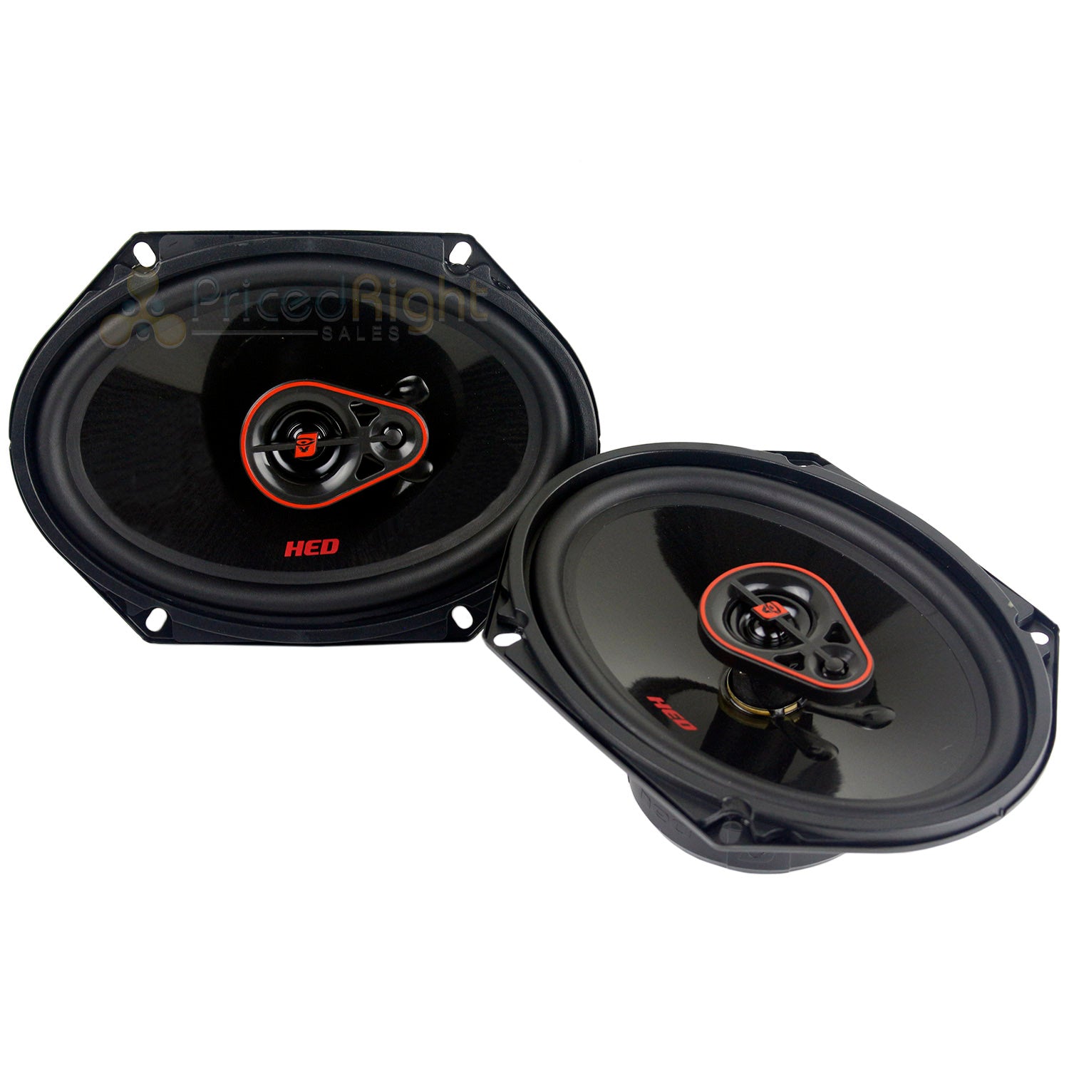 Cerwin Vega H7683 6x8" 3-Way Coaxial Speaker Polypropylene 1" & .5" Tweeter Pair