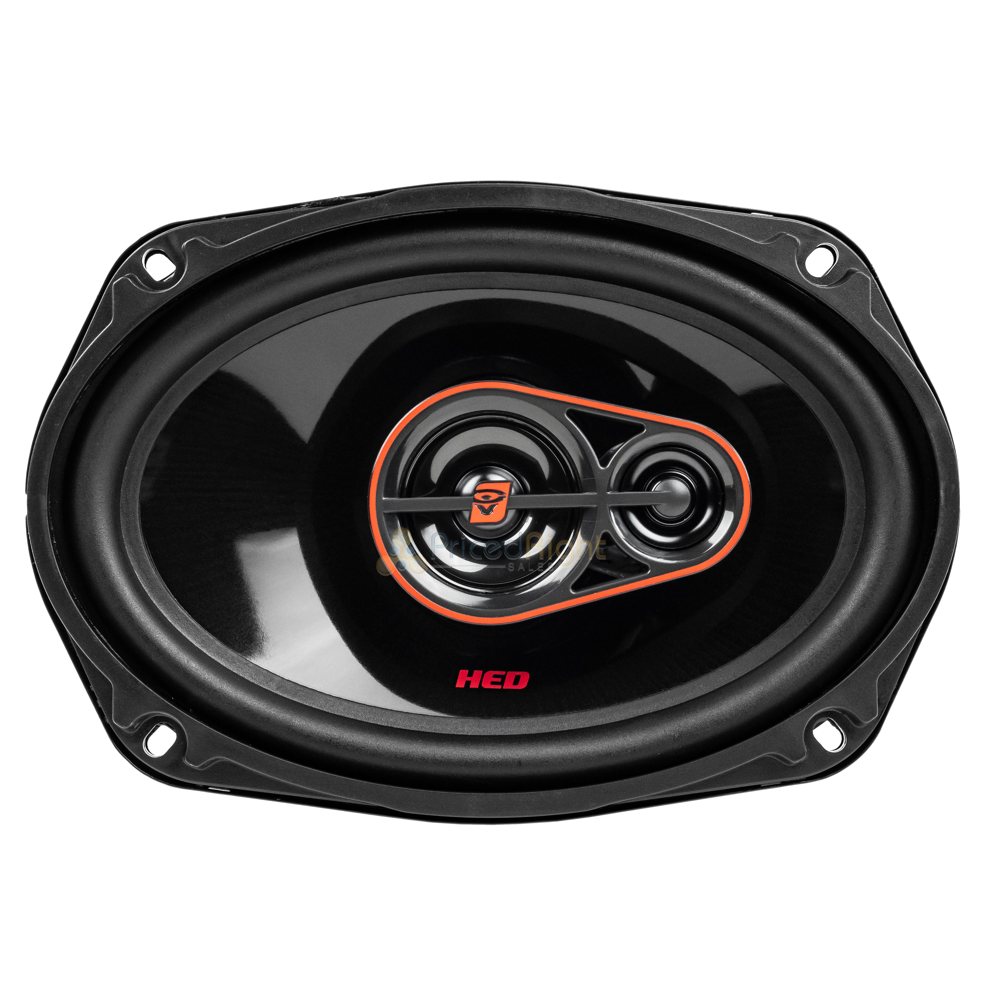 Cerwin Vega H7693 6" x 9" 3 Way Coaxial Car Speakers 4 Ohm 420 Watts Max 4 Pack