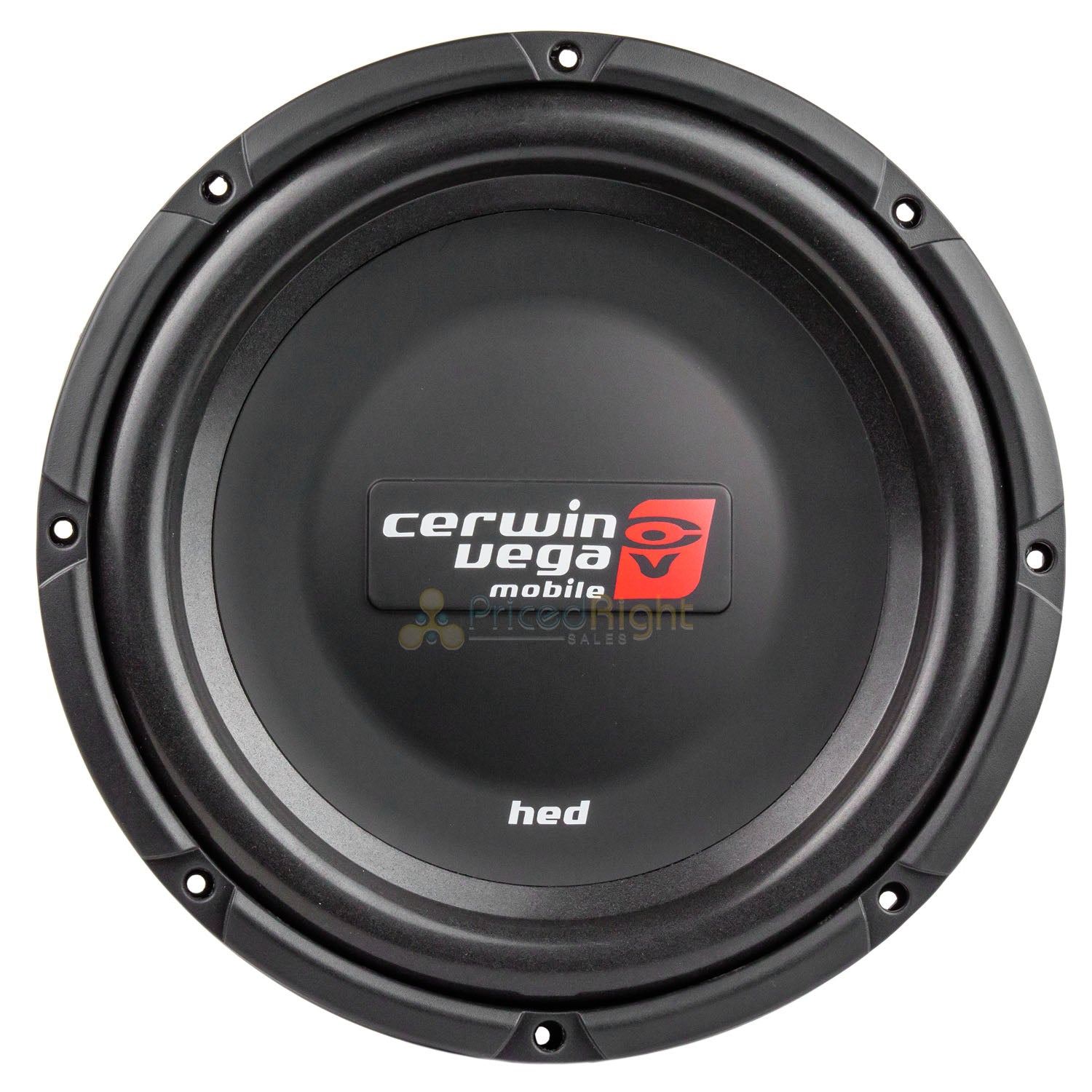 12" Shallow Subwoofer Dual 4 Ohm 1200W Max Power HED Series Cerwin Vega HS124D