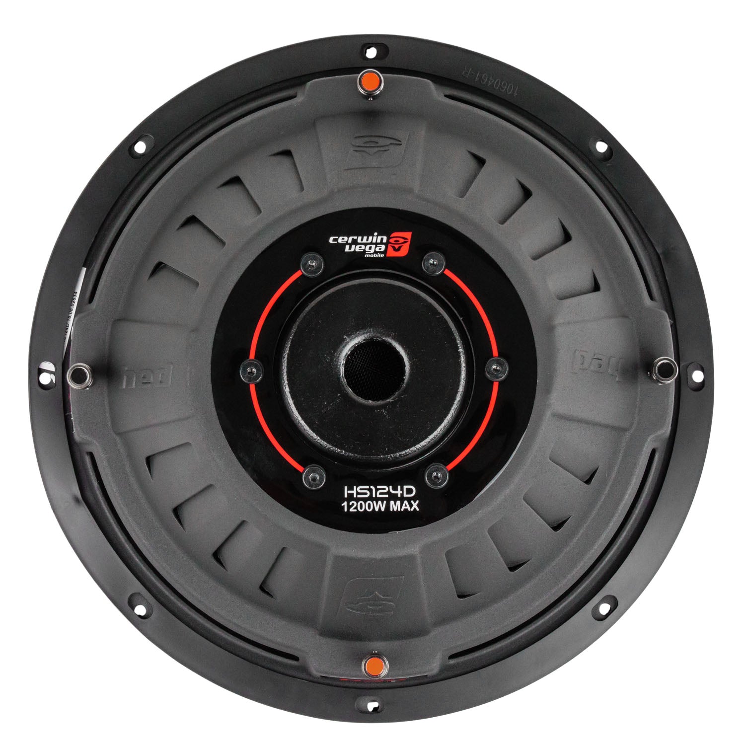 2 Dual 12" Shallow Subwoofer 4 Ohm 1200W Max Power HED Series Cerwin Vega HS124D