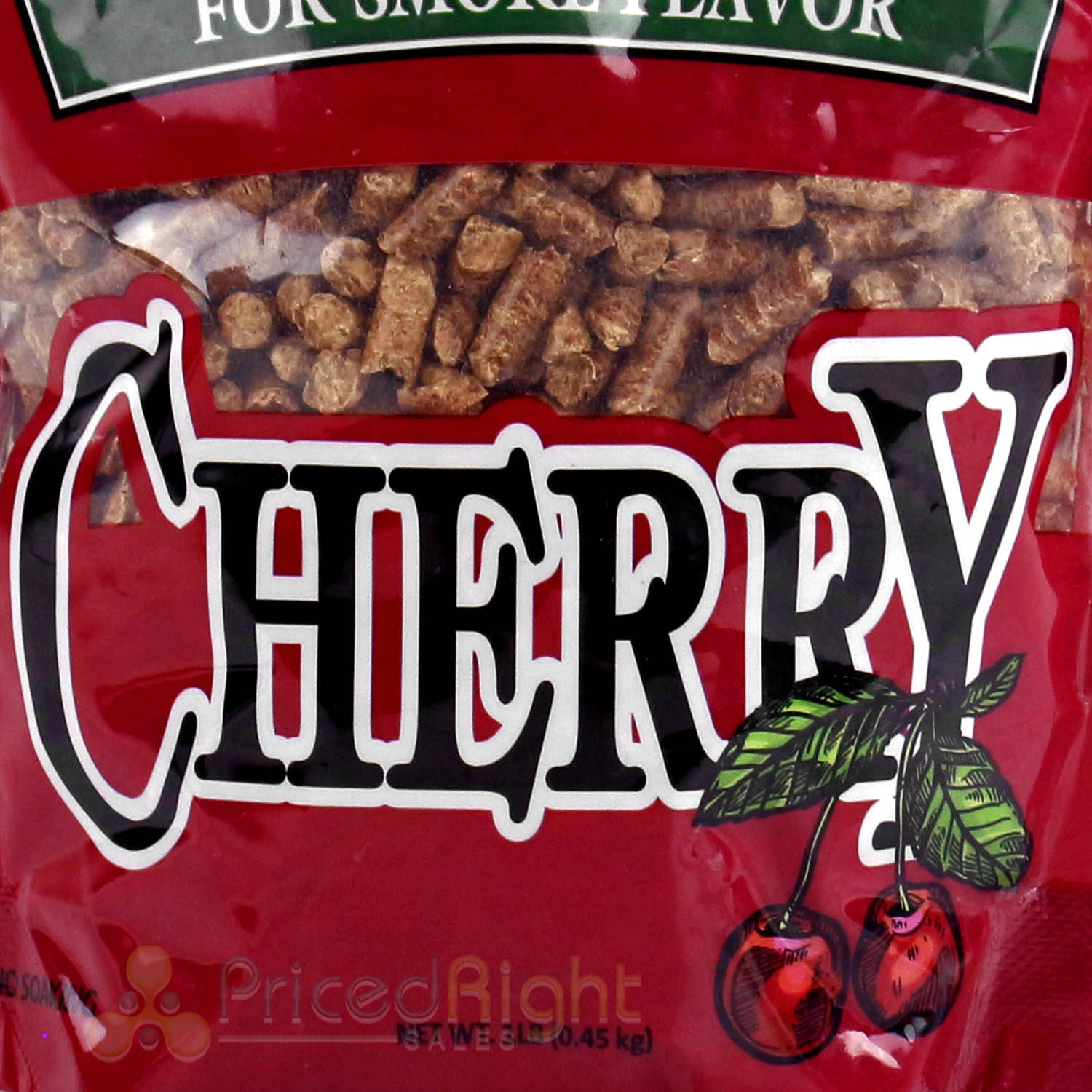 BBQr's Delight Cherry Pellet Blend 1lb Grilling Smoking Pellets 100% All Natural