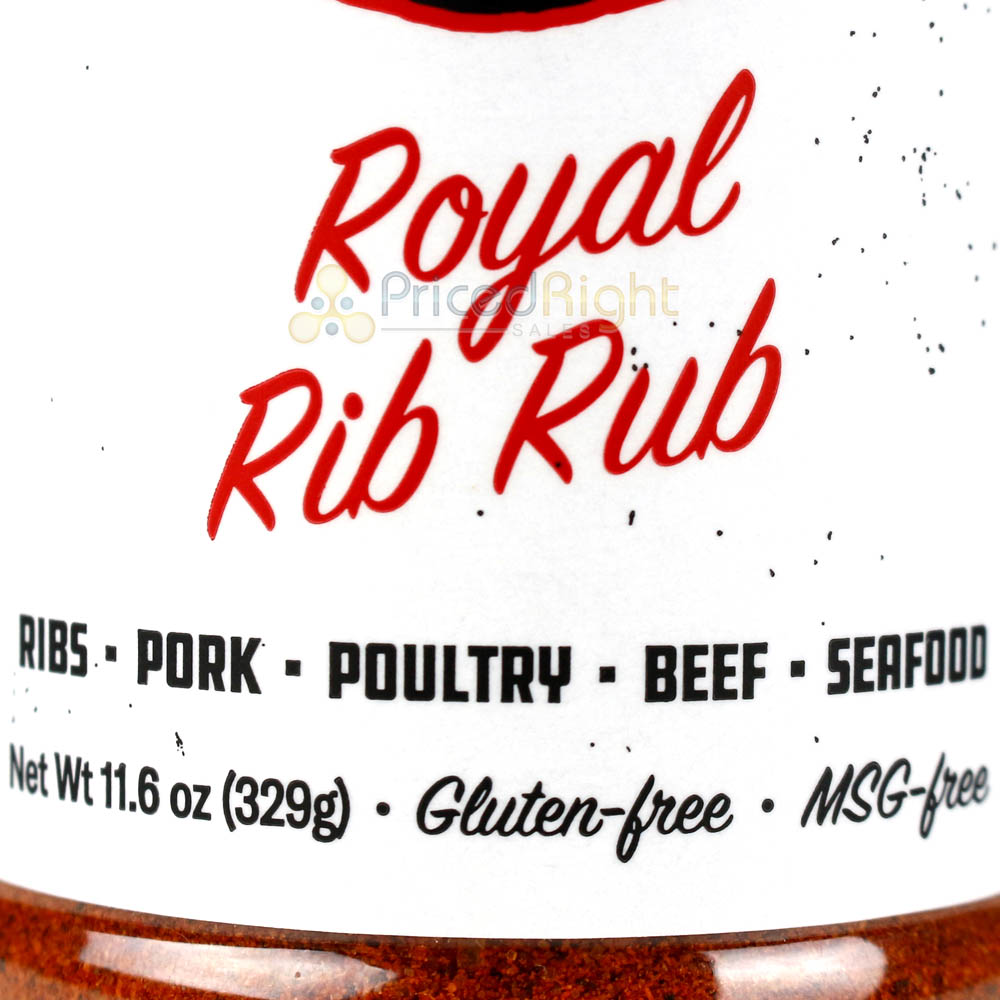 Clark Crew BBQ Royal Rib Rub & Jackd Brisket Rub Competition Award Winning 24 Oz