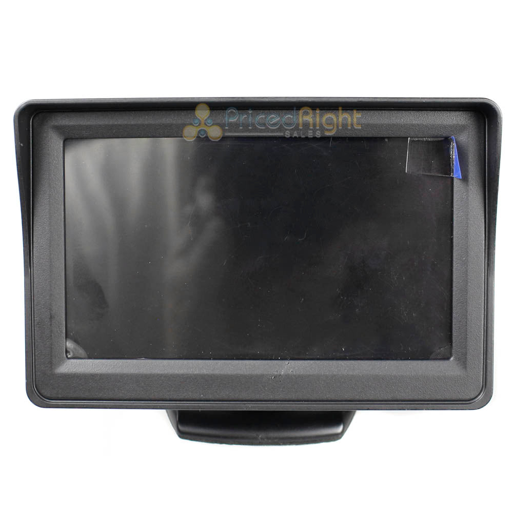 Scosche 4.3" Monitor Back Up Camera System with Mountable License Frame D4TFCAMK