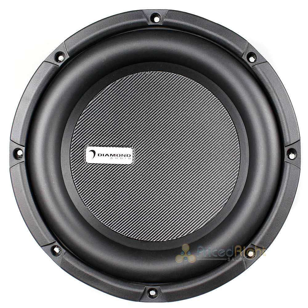 Diamond Audio 10" Elite Series Subwoofer 800 Watts Max Power 2 Ohm DES102 Single