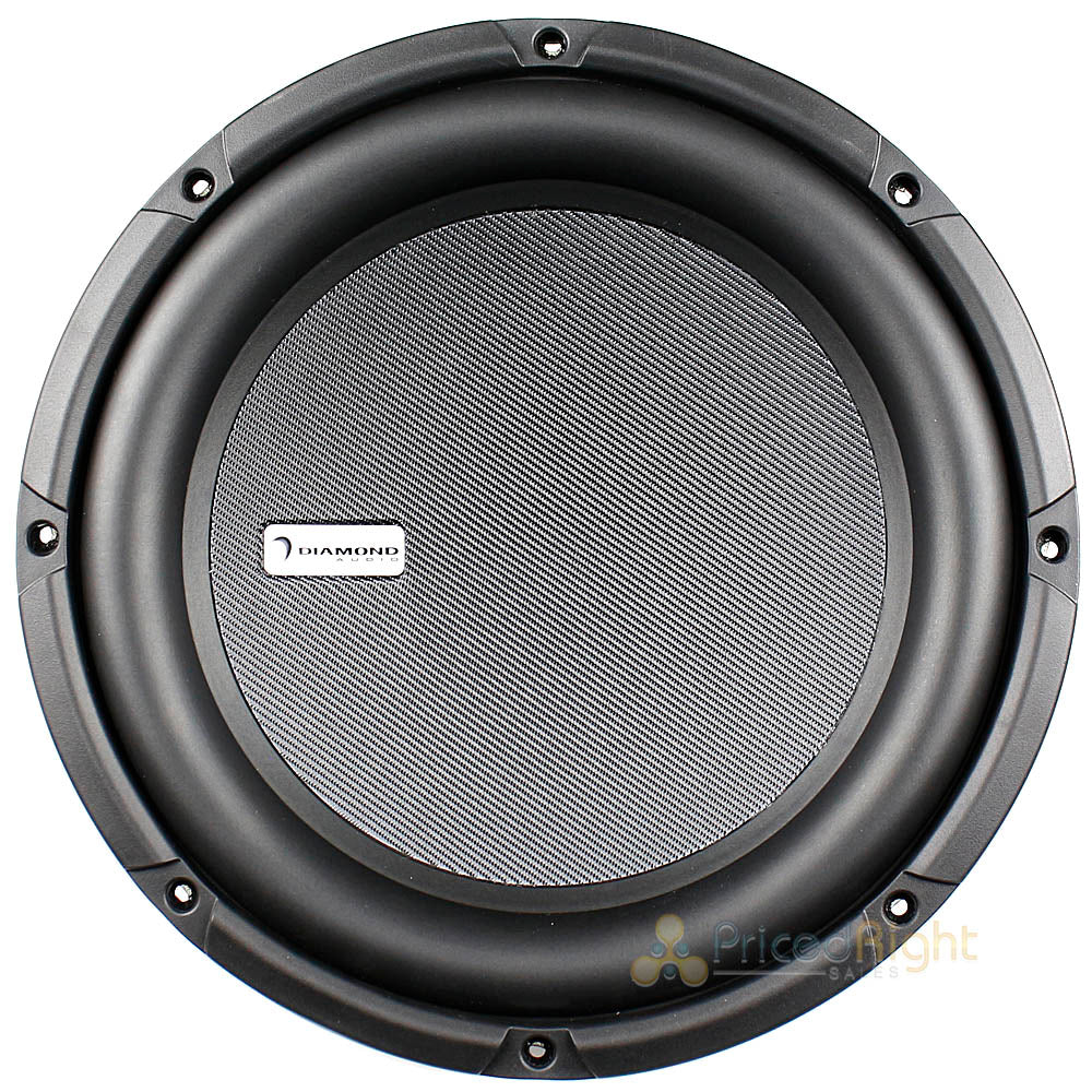 Diamond Audio 12" Elite Series Subwoofer 1000 Watt Max Power 2 Ohm DES122 Single