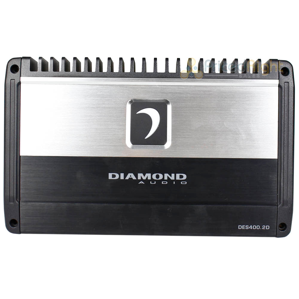 Diamond Audio 2 Channel Full Range Digital Amplifier 400W RMS Class DES400.2D