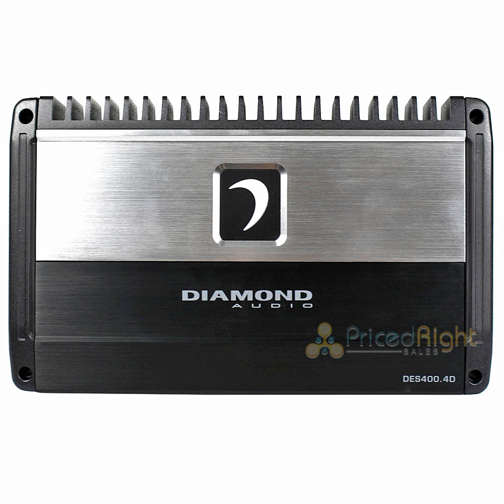 Diamond Audio 4 Channel Full Range Digital Amplifier 400W RMS Class DES400.4D