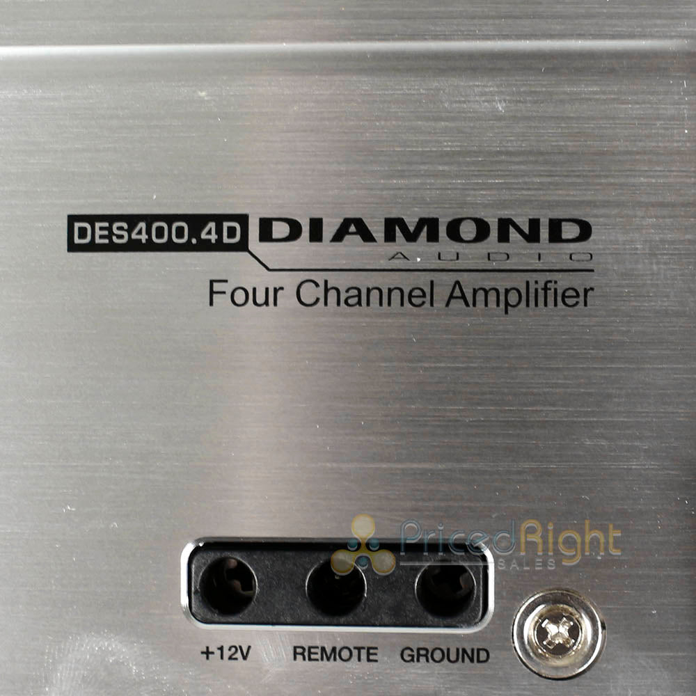 Diamond Audio 4 Channel Full Range Digital Amplifier 400W RMS Class DES400.4D