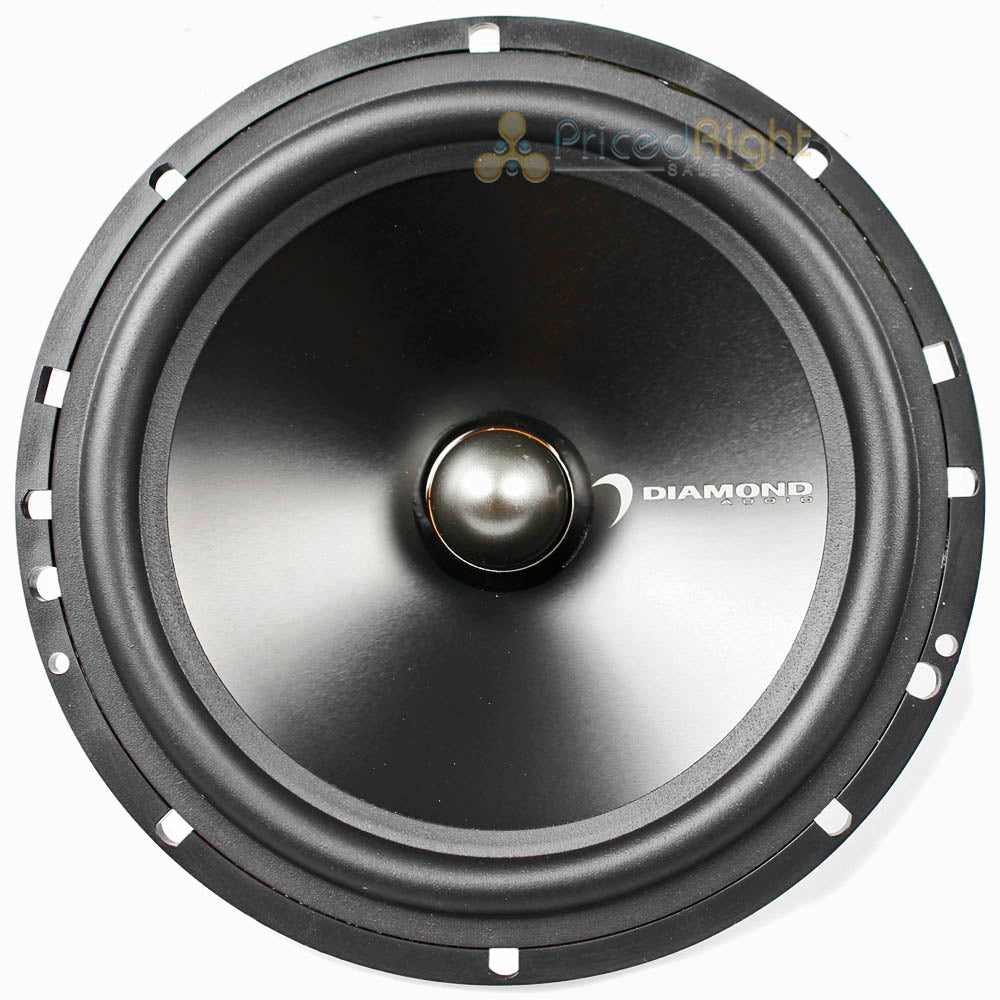 Diamond Audio 6.5" 2 Way Convertible Speaker System 150 Watts Max 4 Ohm DES65V