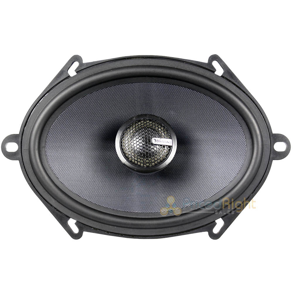 Diamond Audio 2 Way 6x8" Coaxial Speaker System 100 Watts Max 4 Ohm DES682 Pair