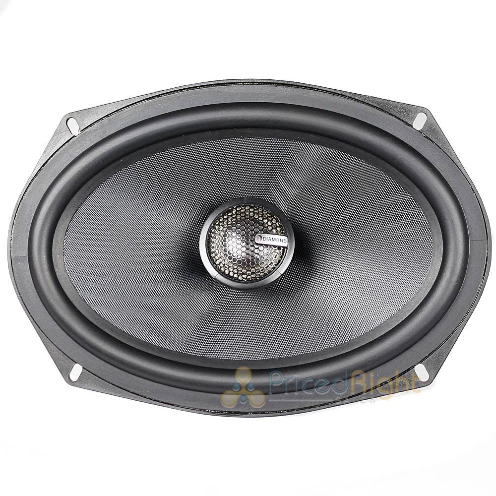 Diamond Audio 6x9" Coaxial Speakers 150 Watts Max Ohm 4 DES Series DES692 Pair