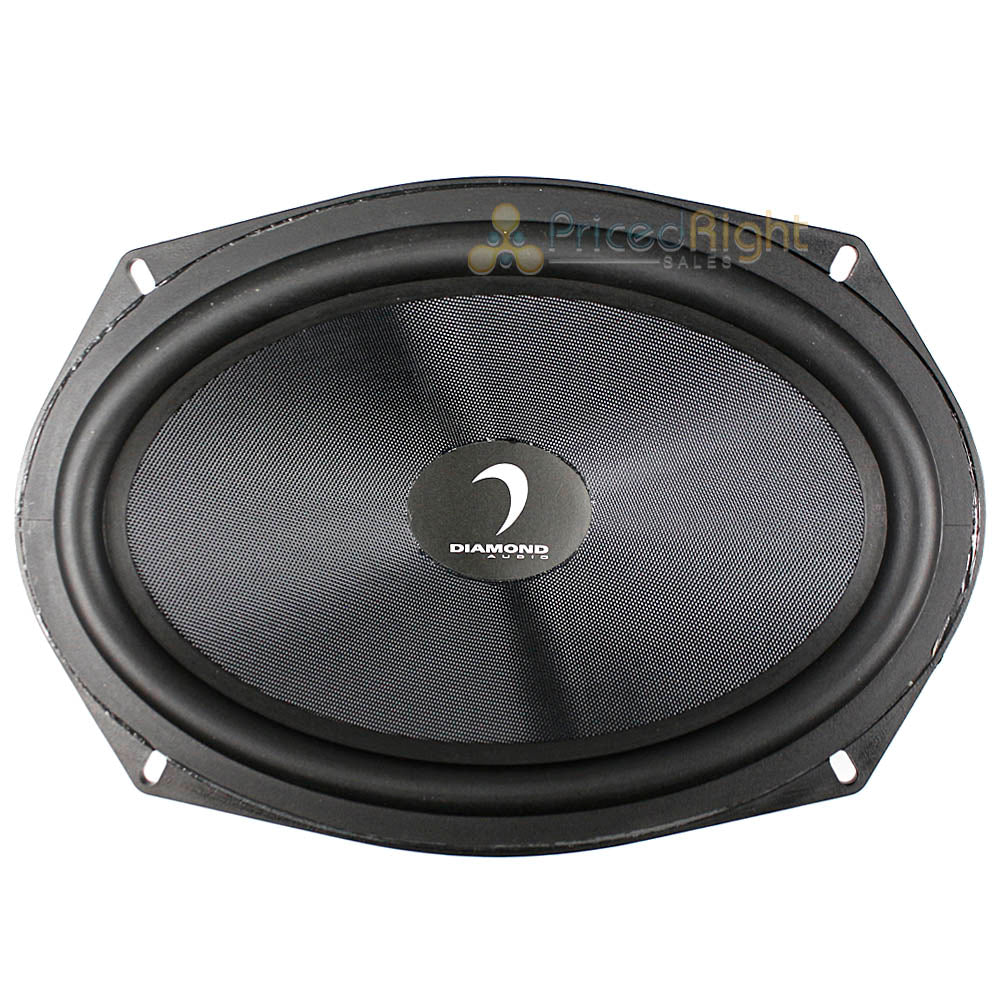 Diamond Audio 6x9" 2 Way Component Speakers 150 Watts Max with Tweeters DES69C