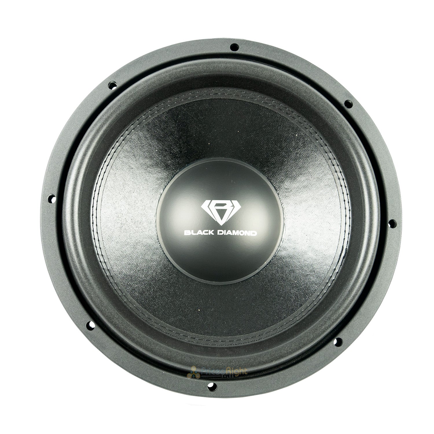 Black Diamond 12" Subwoofer Dual 4-Ohm DVC 500 Watt Max Power 250 RMS DIA-12D4