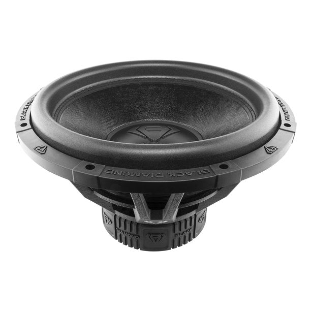 Black Diamond 15" Subwoofer Dual 4 Ohm 2000 Watts Car Audio Dia-T15.4D Single