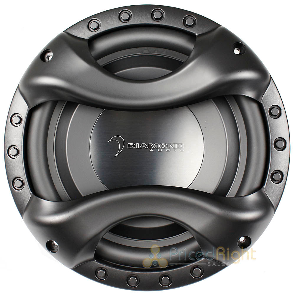 Diamond Audio 10" Shallow Mount Subwoofer 500 Watts Max Dual 2 Ohm DMD102SH