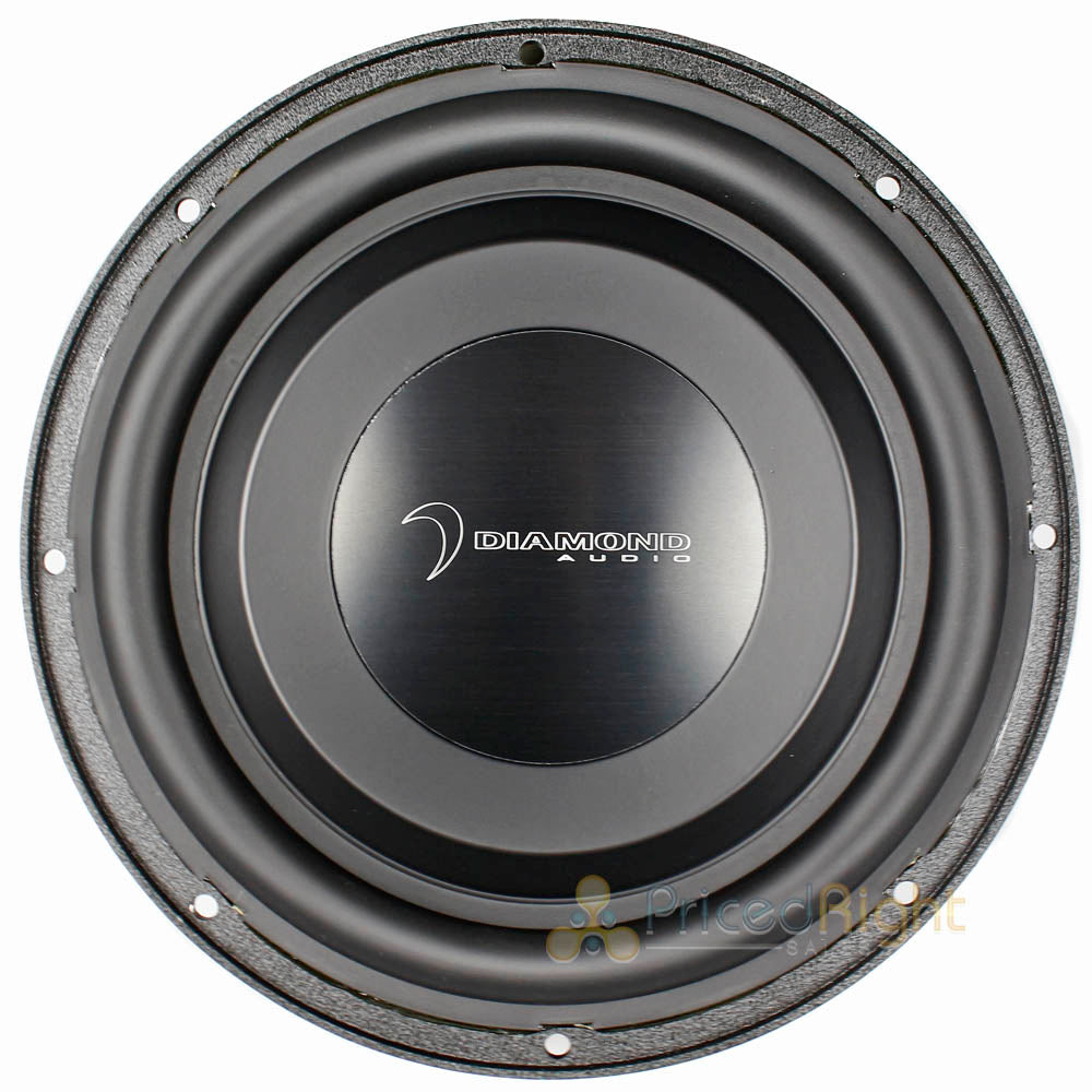 Diamond Audio 10" Shallow Mount Subwoofer 500 Watts Max Dual 2 Ohm DMD102SH