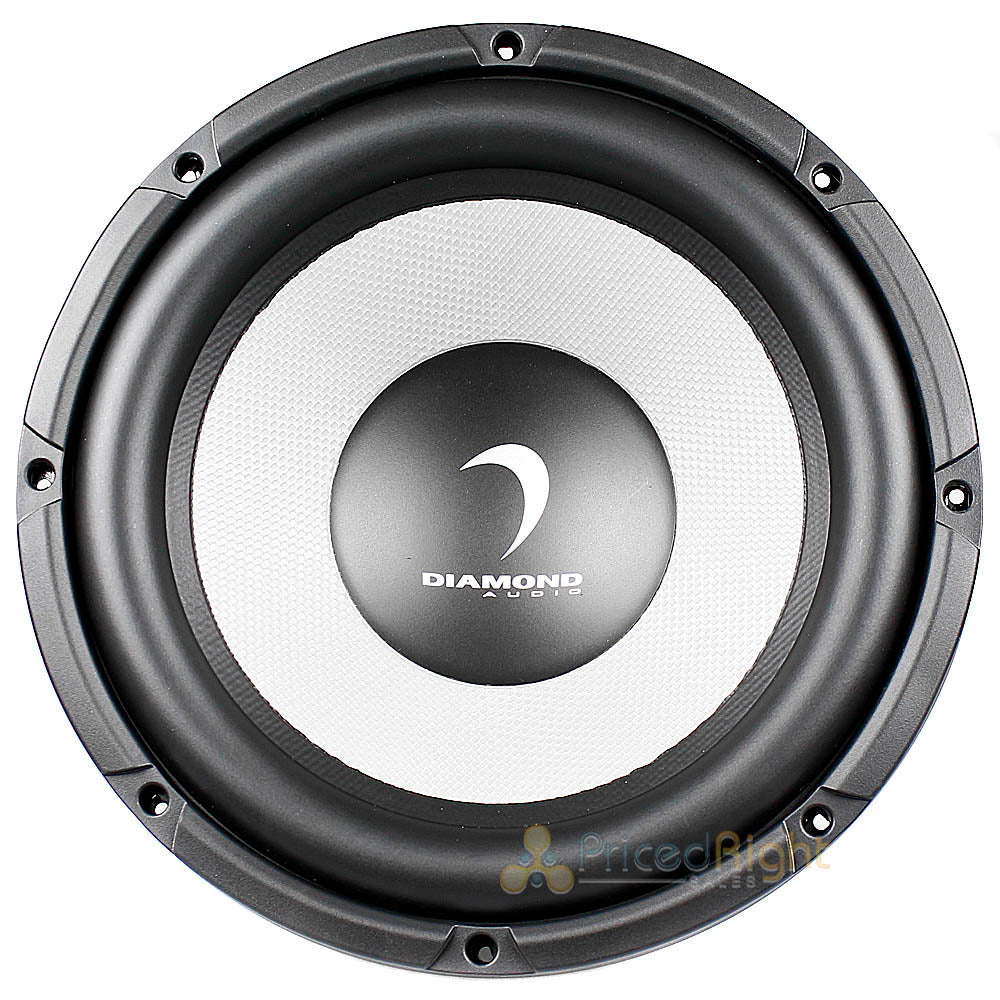 12" Subwoofer 400 Watts Max Power Dual 4 Ohm DVC DMD Series DMD124 Diamond Audio