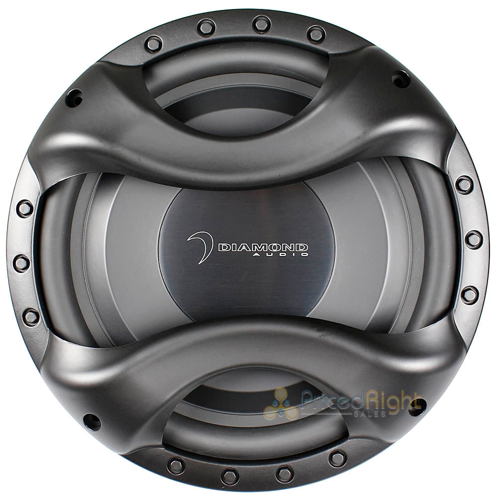 Diamond Audio 12" Shallow Mount Subwoofer 600 Watts Max 2 Ohm DMD122SH Single