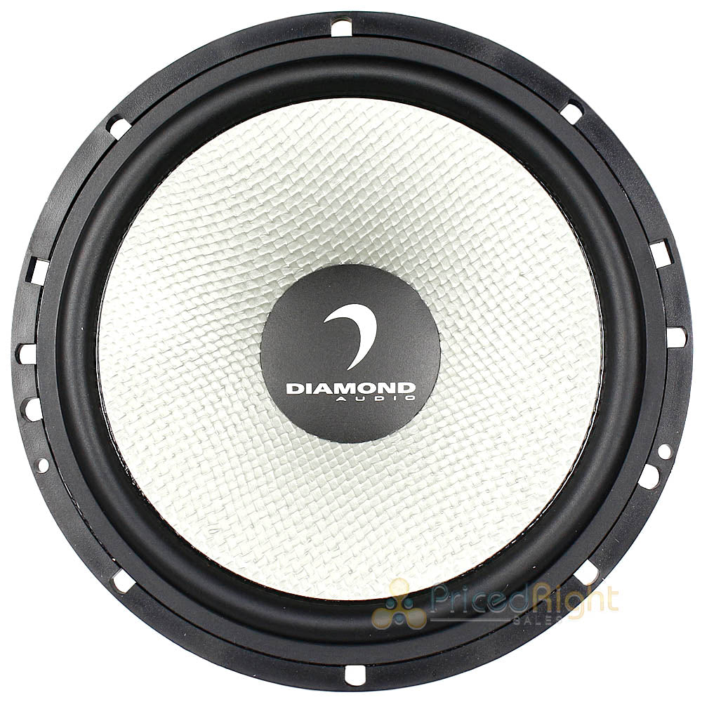 Diamond Audio 6.5" Component Speaker System Comp 100 Watts Max 4 Ohm DMD65C