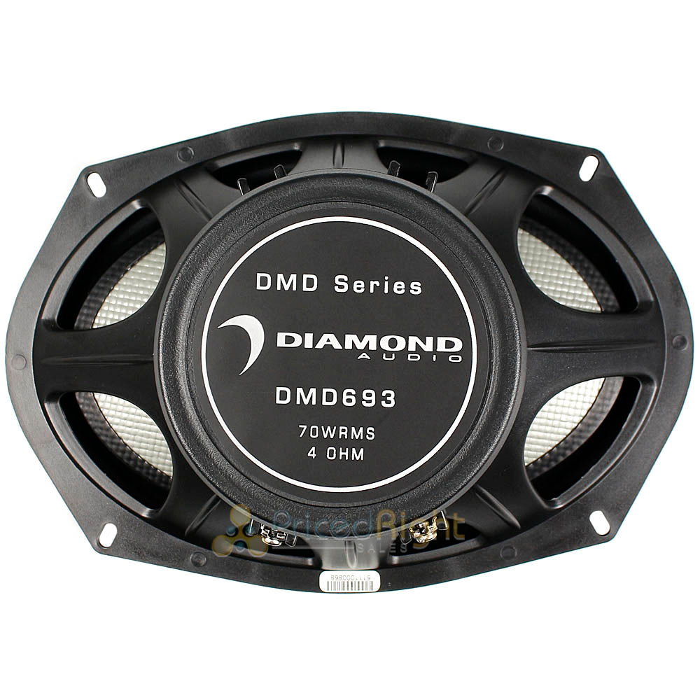 Diamond Audio 6x9" 3 Way Triaxial Speaker System 140W Max DMD Series DMD693