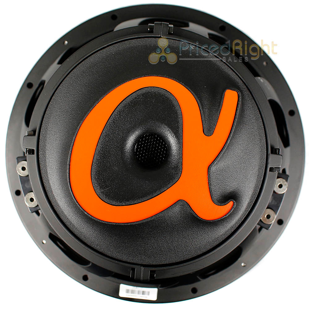 Alphasonik 12" Subwoofer 2400 Watts Max Dual 4 Ohm Dynamis Series DSW512 Single