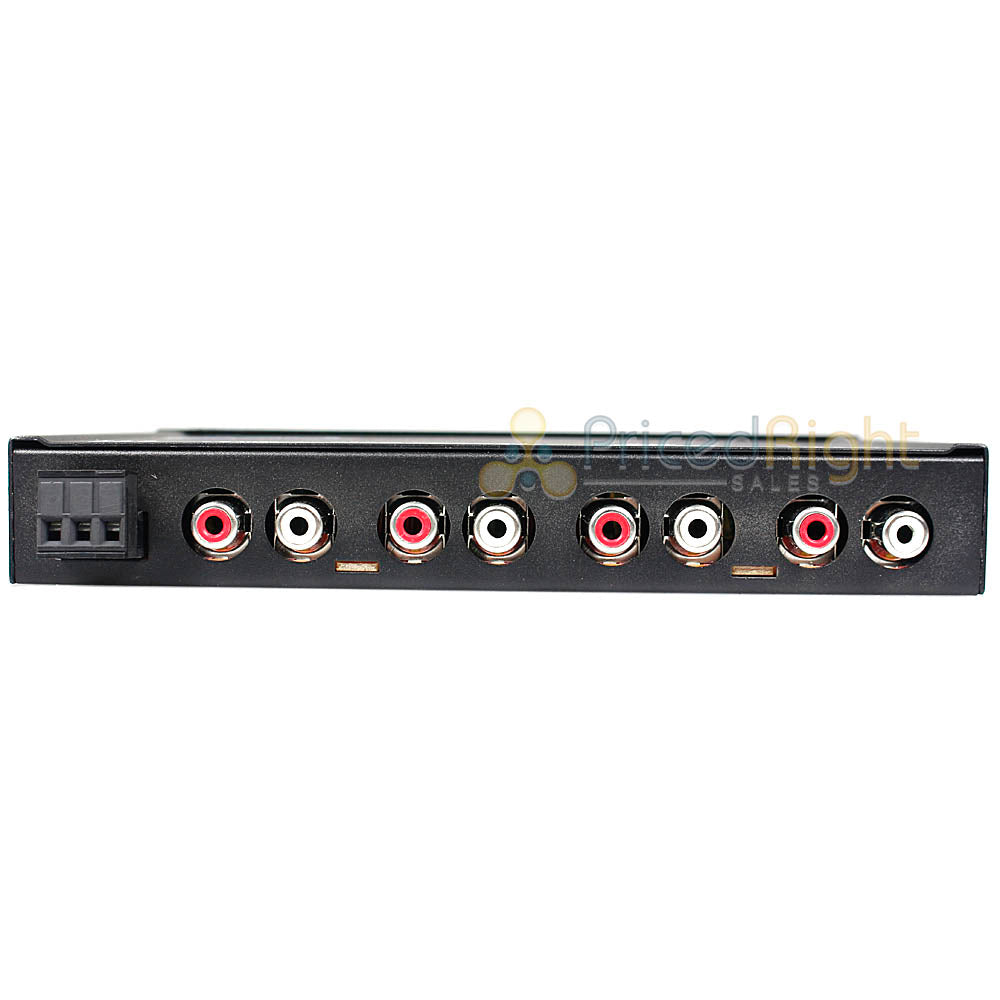 DS18 5 Band Equalizer Subwoofer Control with High Level Input Auto Turn on EQX5