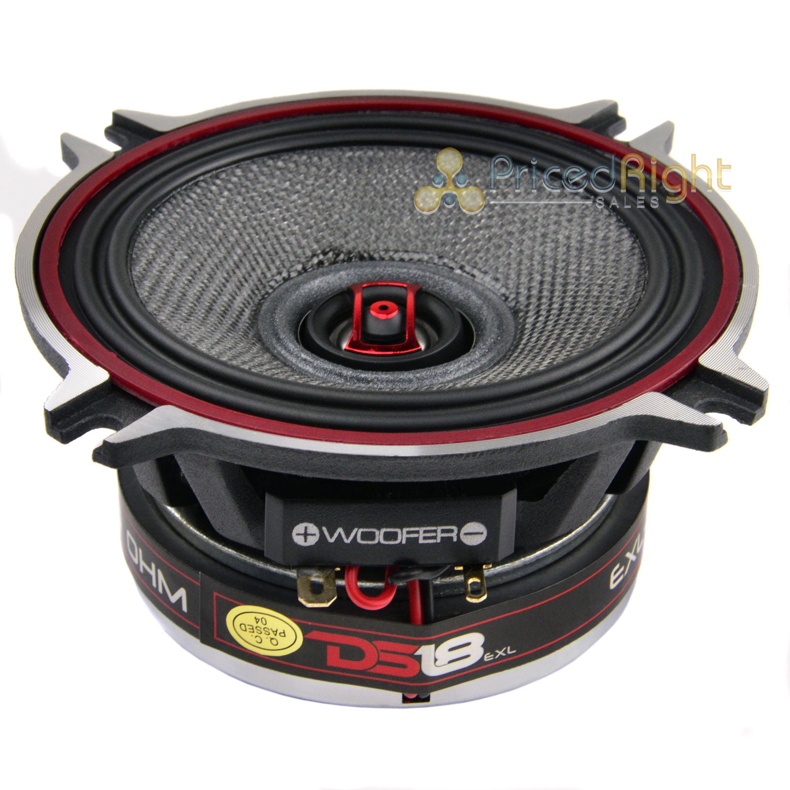 DS18 EXL-SQ4.0 Pair 4" 2 Way Coaxial Speaker 260 Watts Max Power 2 Speakers