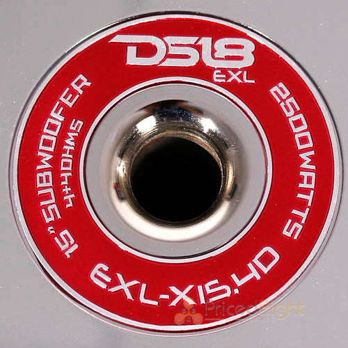 DS18 15" Subwoofer 2500 Watts Max Power Dual 4 Ohm Bass Sub Car Audio EXL-X15.4D