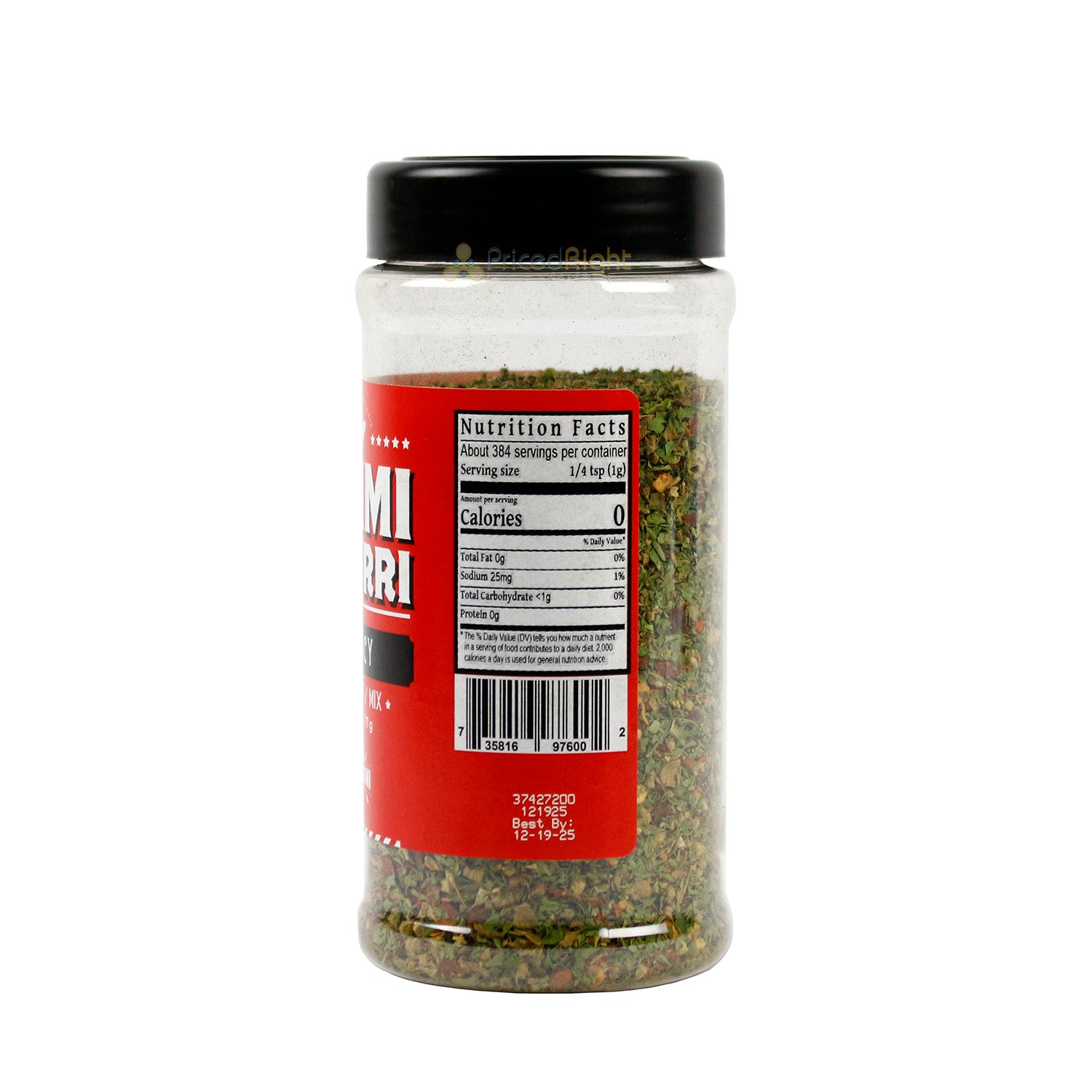 Frugoni Chimichurri Spicy Seasoning & Rub For Pork Poultry Fish Beef 2.5oz