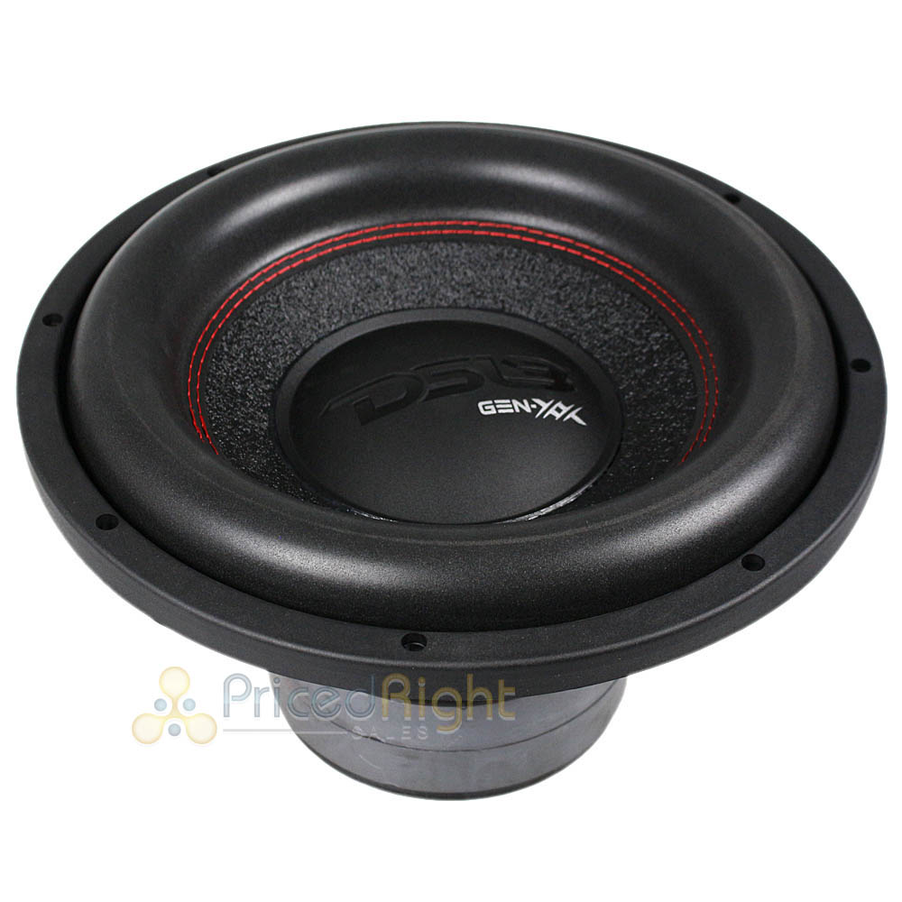 DS18 12" Subwoofer Dual 4 Ohm 1450 Watts High Excursion Car Sub GEN-XX12.4DHE