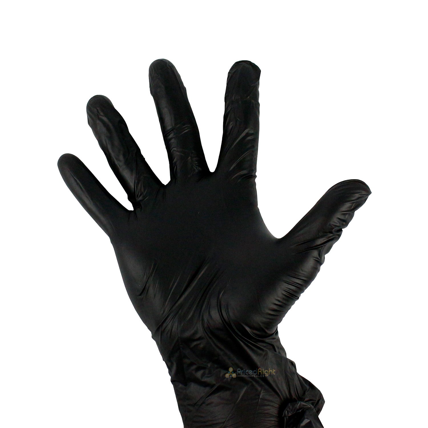 Black Nitrile Disposable Powder & Latex Free Industrial Gloves XL, Box of 100