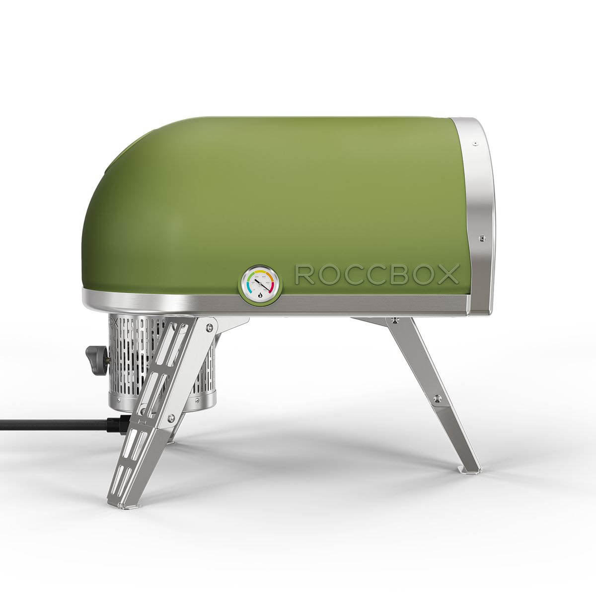 Gozney Roccbox Portable Outdoor Pizza Oven Propane Gas Restaurant Grade Green