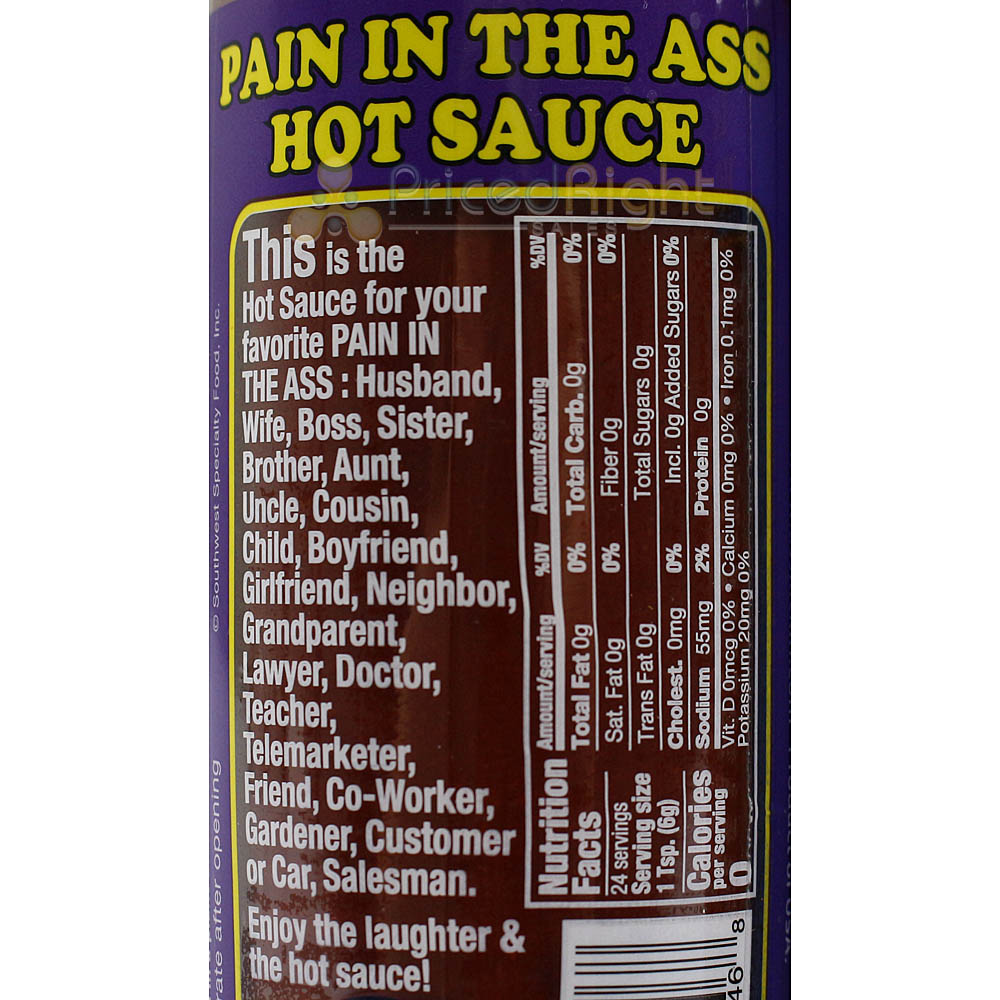 Ass Kickin' Family Gift Set 4 Flavors of 5 Oz Bottles Habanero Blends GS602