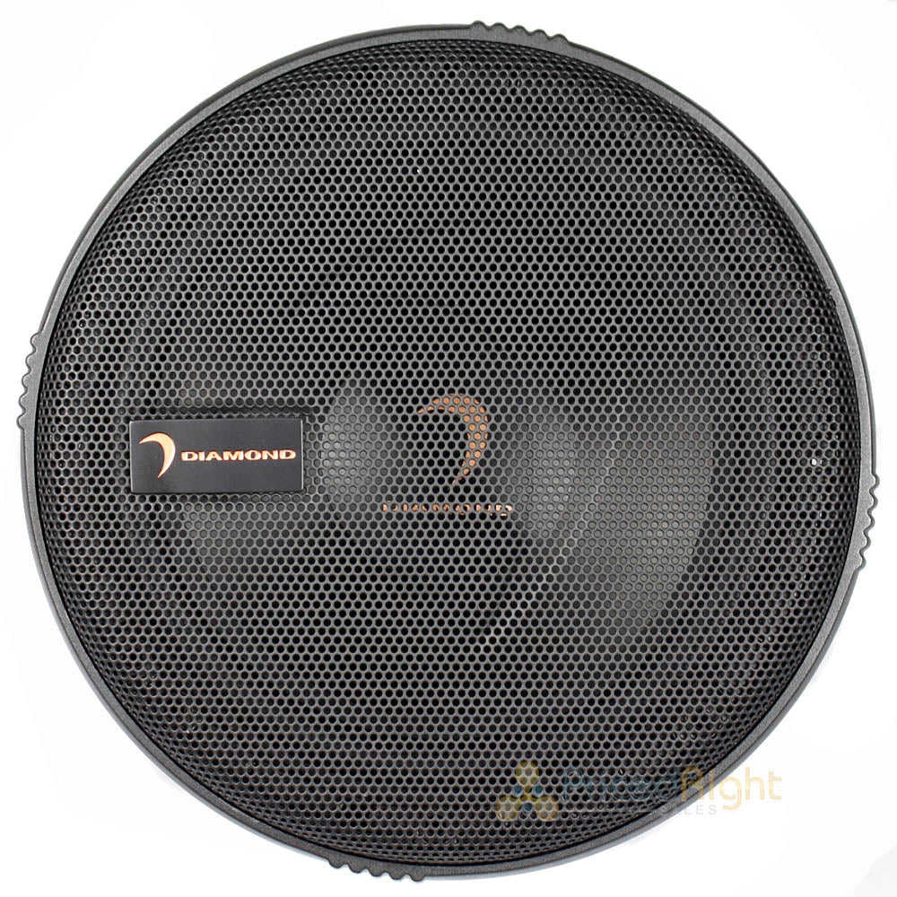 Diamond Audio 6.5" 2 Way Component Speaker System 150 Watts Max Hex Series H65A