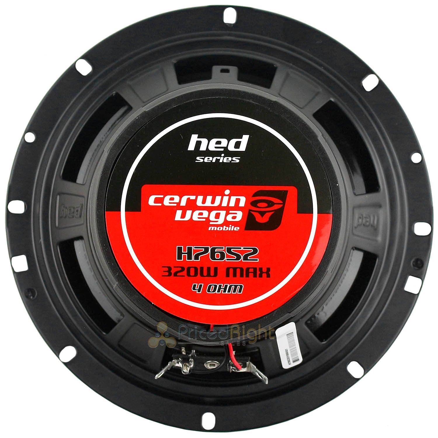 Cerwin Vega 6.5 and 6x9 2-Way Coaxial Speaker Combo 4 Ohm HED Series H7652 H7692