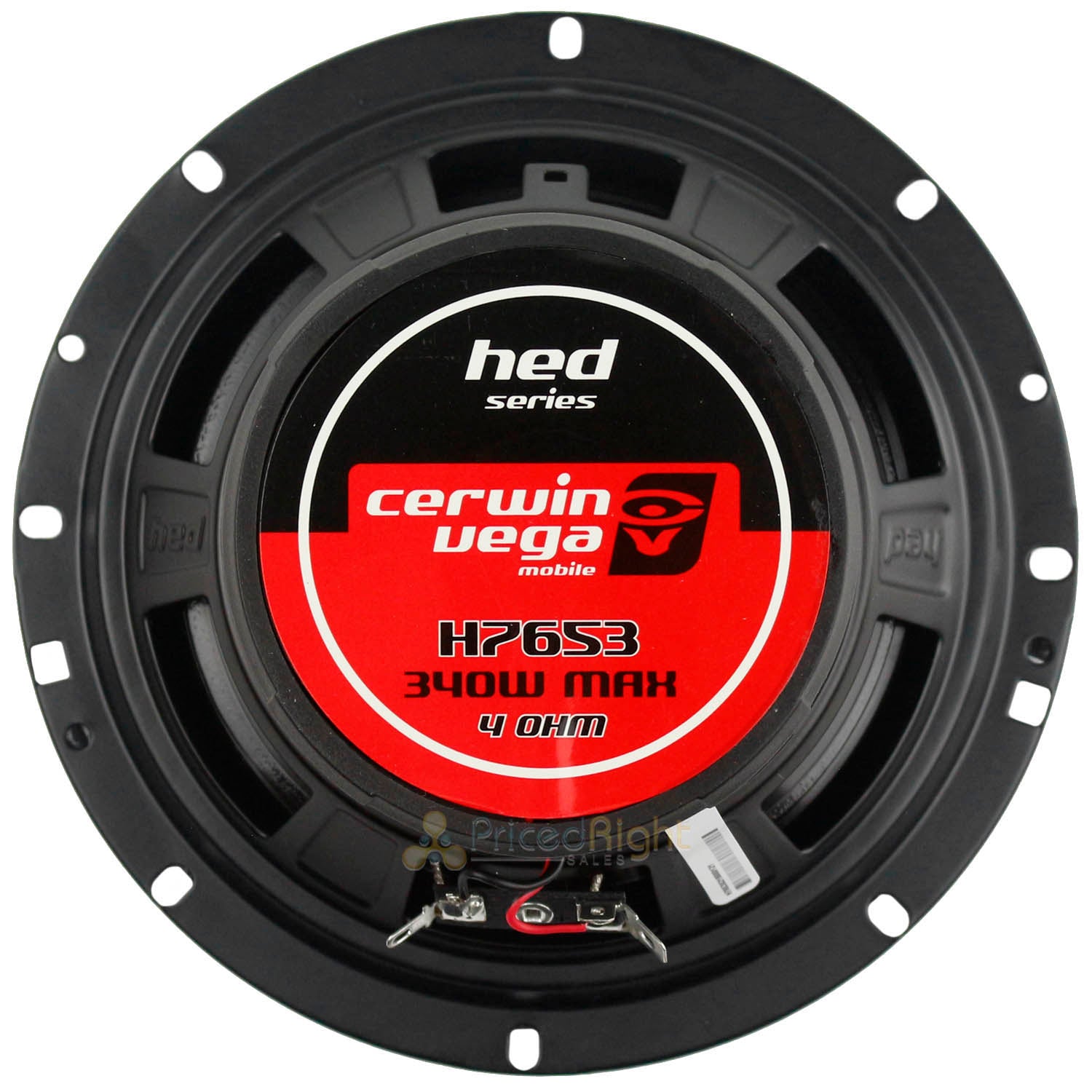 4 Pack Cewin Vega 6.5" 3-Way Coaxial Speakers 340 Watts Max HED Series H7653