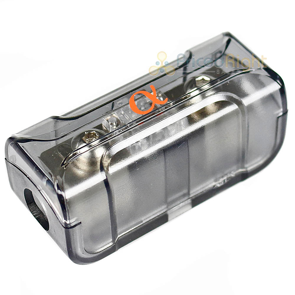 Alphasonik 4 Gauge Amplifier Wiring Installation Kit with Mini ANL Fuse HK4