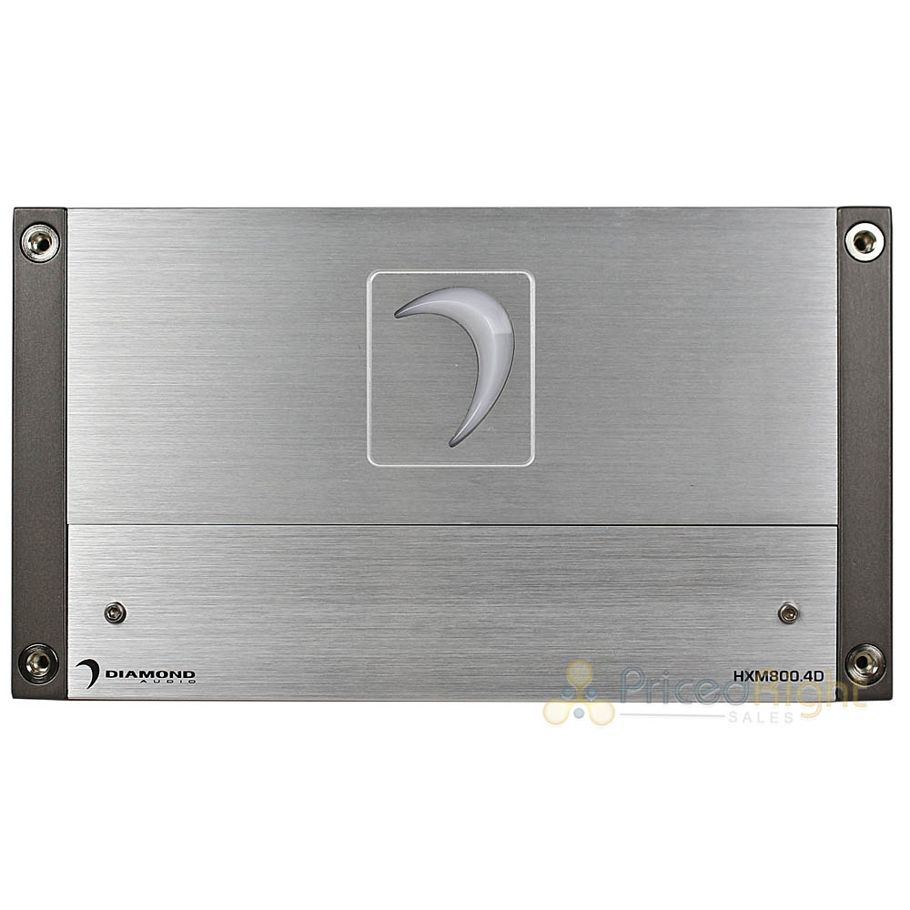 Diamond Audio 4 Channel Full Range Class D Amplifier 185WX4@2 Ohm 120WX4@4 Ohm