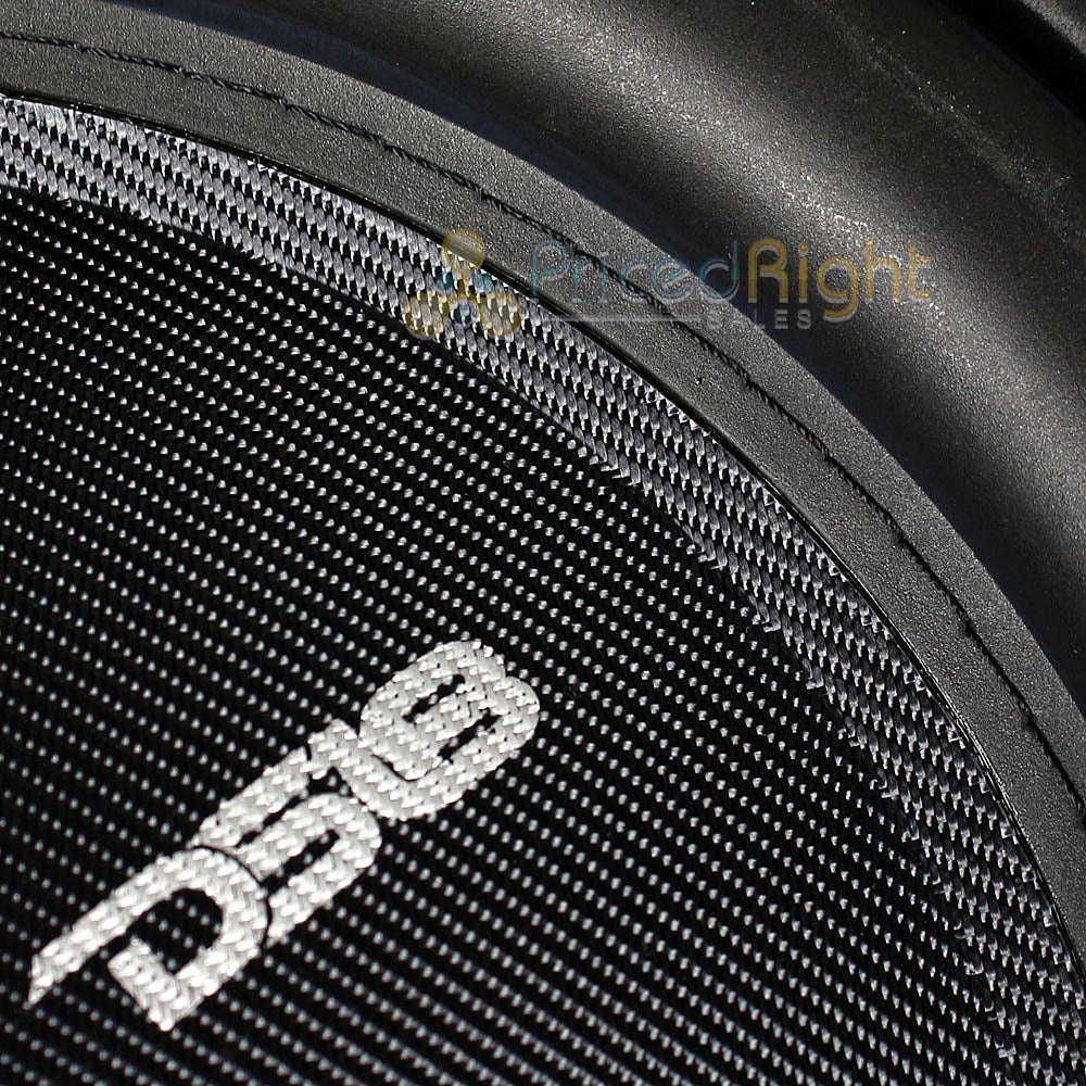 DS18 12" Shallow Mount Subwoofer Dual 4 Ohm Voice Coil 1600W Max IXS12.4D Single