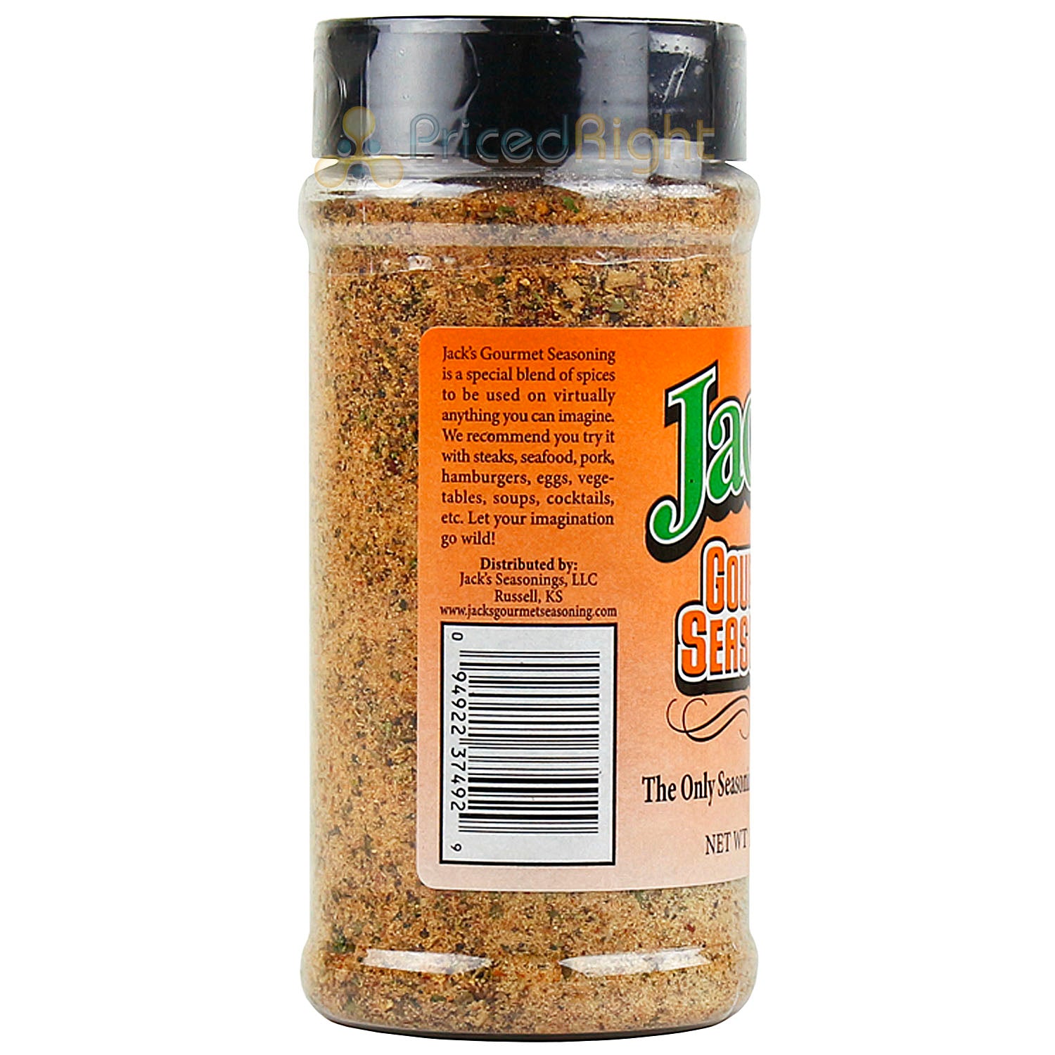 Jack's 12oz Gourmet Seasoning Special Blend All Purpose Steak Poultry Seafood