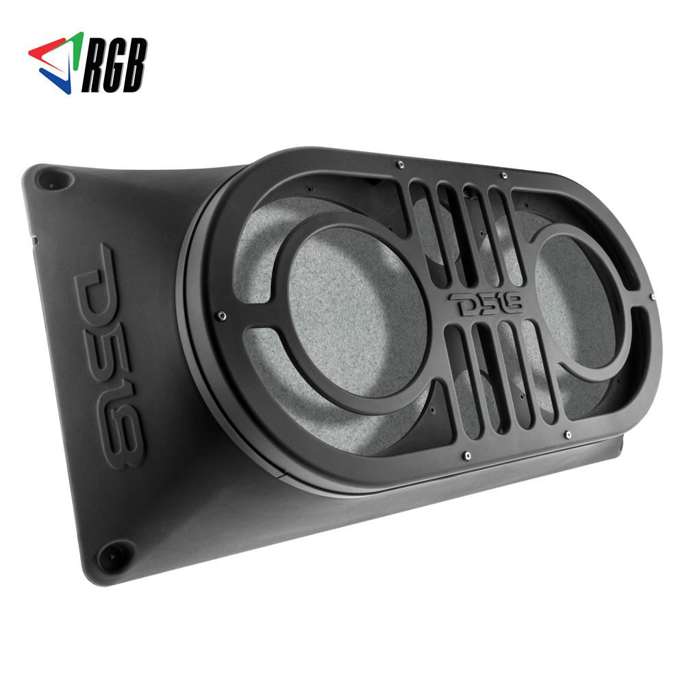 DS18 Jeep Wrangler JK JKU JL 2007-2019 Tailgate Speaker Enclosure RGB JMID