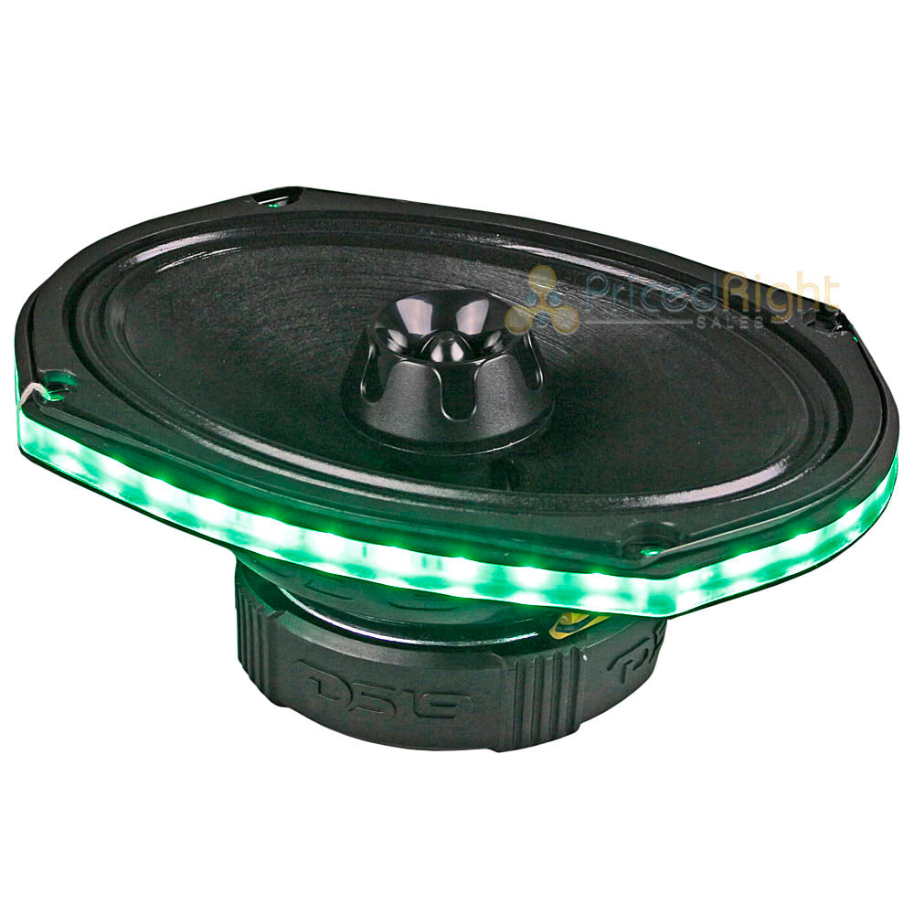 DS18 6x9" RGB LED Speaker Ring 1/2" Spacer DS18 LRING69 Waterproof Accent Single