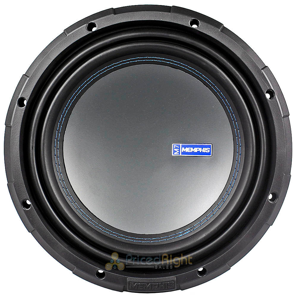 2 Pack Memphis Audio 10" Subwoofers 1 Ohm or 2 Ohm 1500W Max M7Series