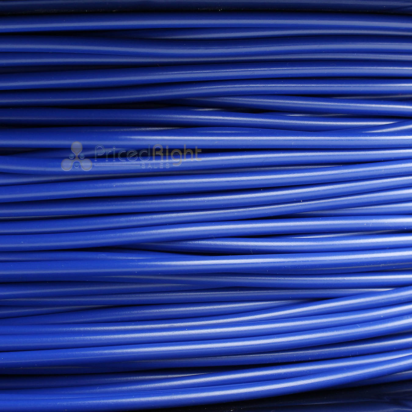 25FT True 100% Copper 18 Gauge Remote Wire AWG Blue Memphis Audio 18REM1000