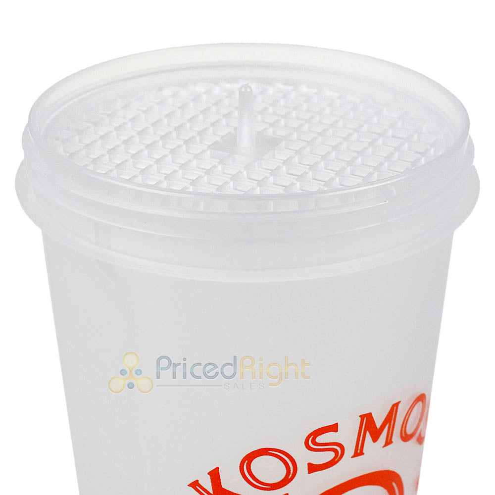 Kosmos Q Product Mixer 25 oz Watertight Multi Use Mix Container with Strainer