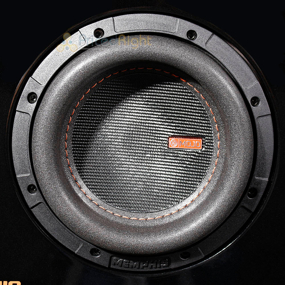 Memphis Dual 6.5" 2800 Watt Loaded Subwoofer Enclosure Car Audio BASS MJME6D1