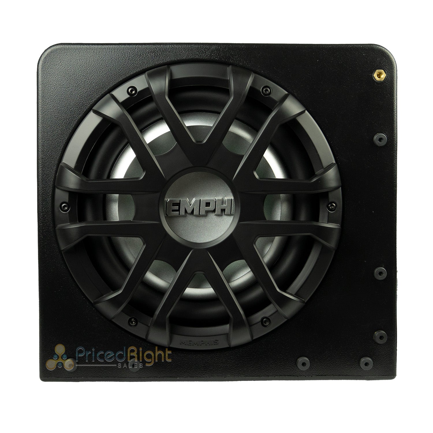 Memphis Audio Marine 10" Amplified Dual Passive Enclosure With 400 Watt RMS/Peak