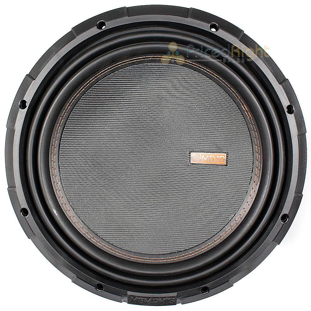 Memphis Audio 12" Subwoofer 3000W Max Selectable 1 or 2 Ohm MOJO Series MOJO1212