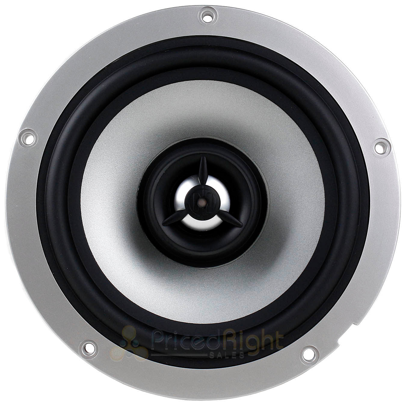 Memphis 6.5" Marine Speakers w/ LED 100W Max 4 Ohm Memphis Extreme MXA60L 2 Pair